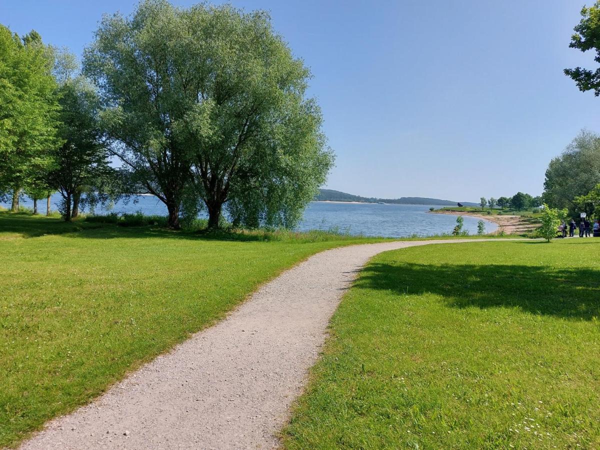 Ferienwohnung Brombachsee Ankerplatz Mit Sauna Bei Juliane Und Klaus Pleinfeld Exteriör bild