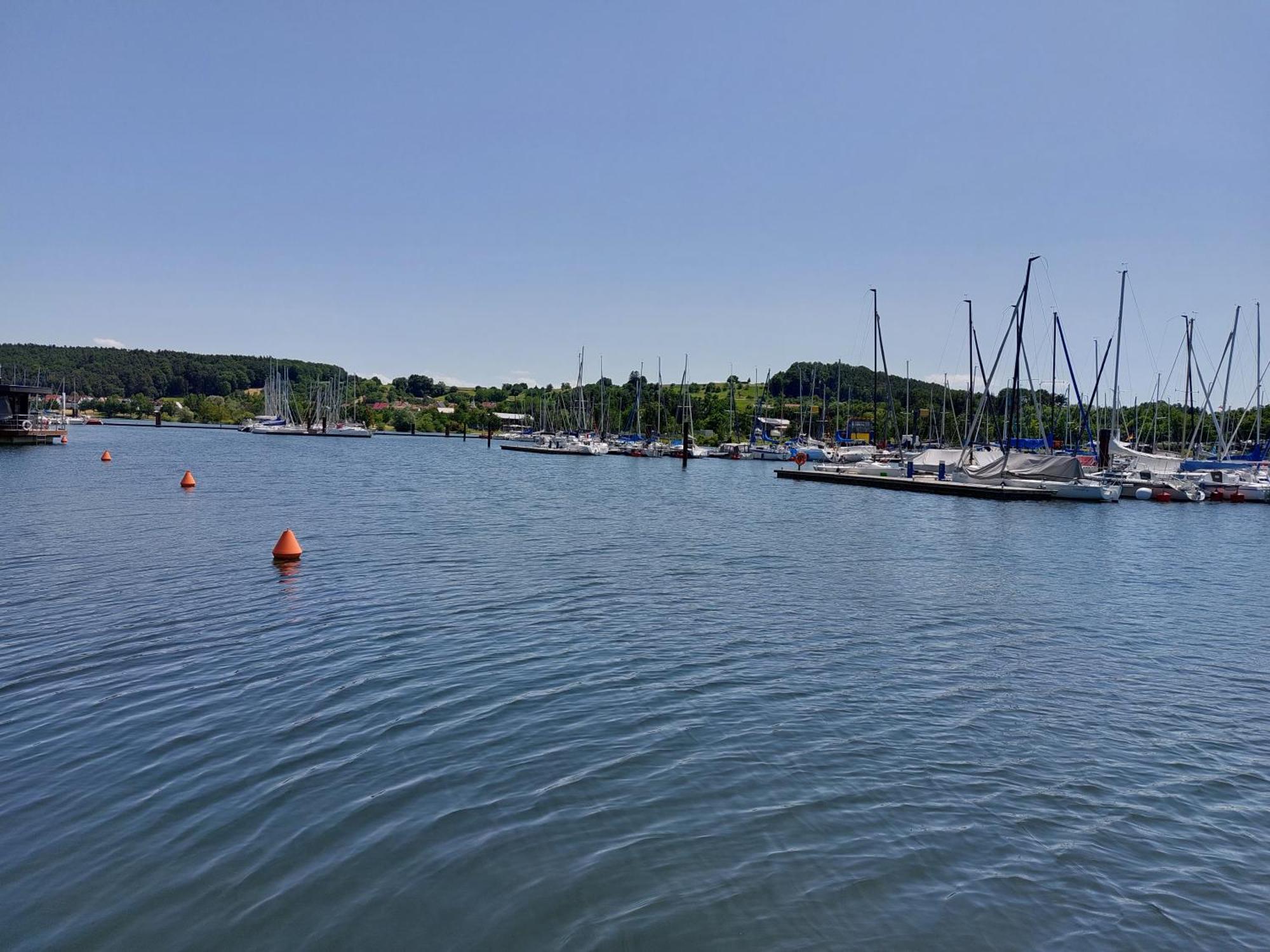 Ferienwohnung Brombachsee Ankerplatz Mit Sauna Bei Juliane Und Klaus Pleinfeld Exteriör bild